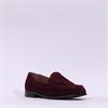 Wonders Plustac Classic Penny Loafer - Burgundy Suede